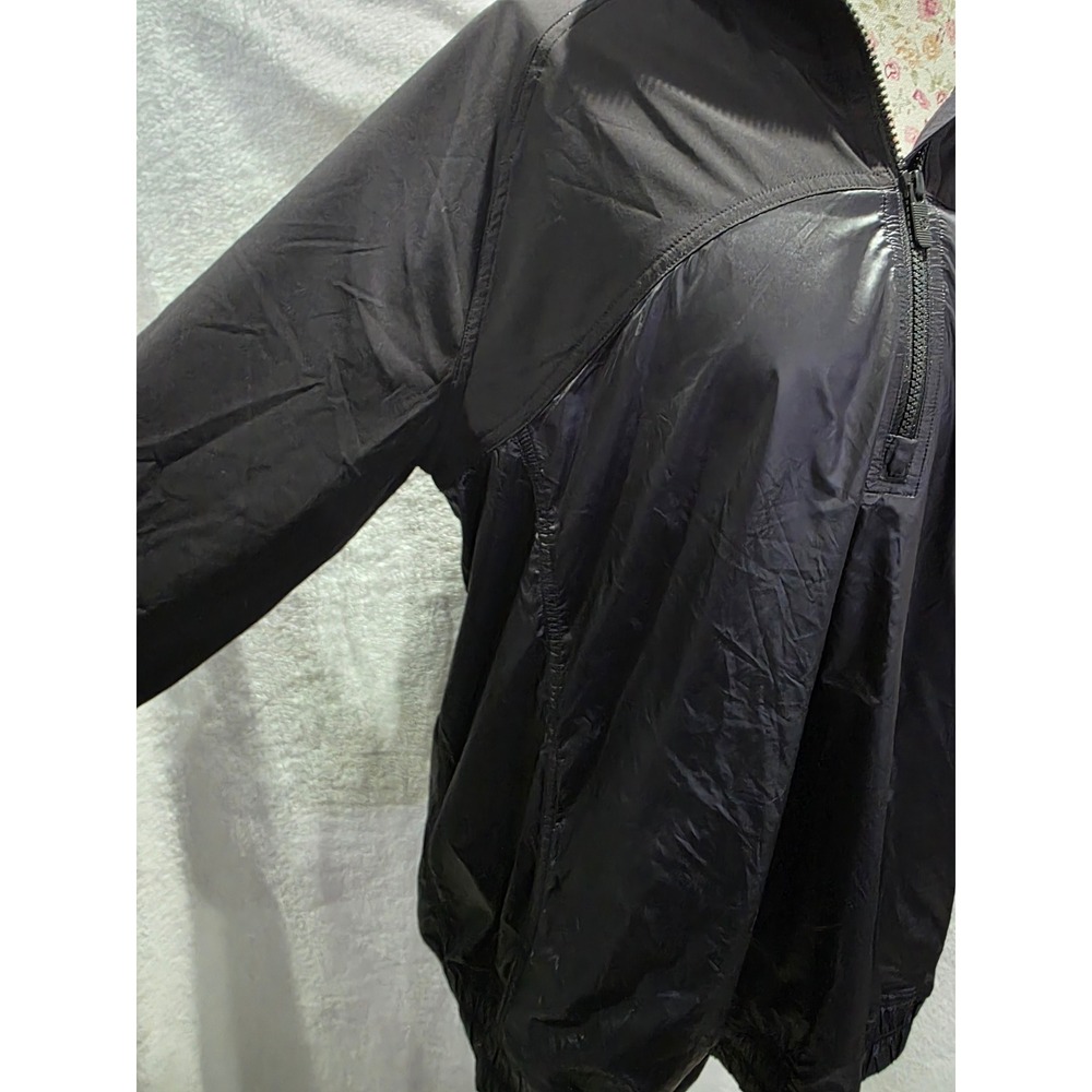 Lululemon Black Half Zip Windbreaker All Roads Pullover Jacket Womens Sz 12 Gym - Picture 4 of 10